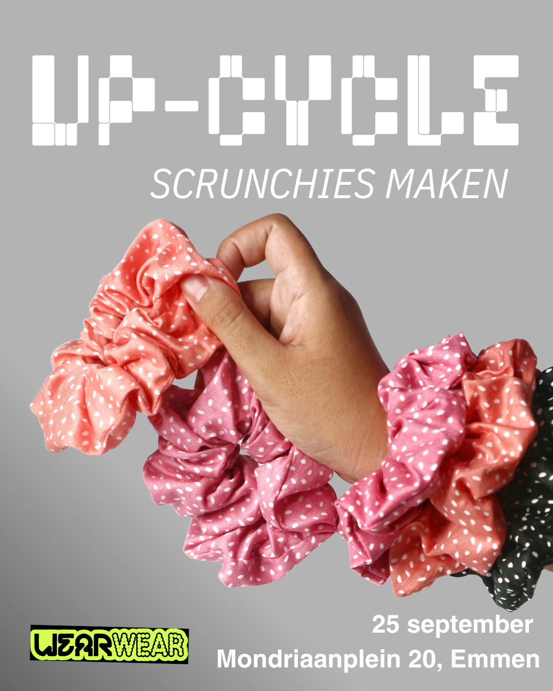 Maak je eigen scrunchie! 🧵✨