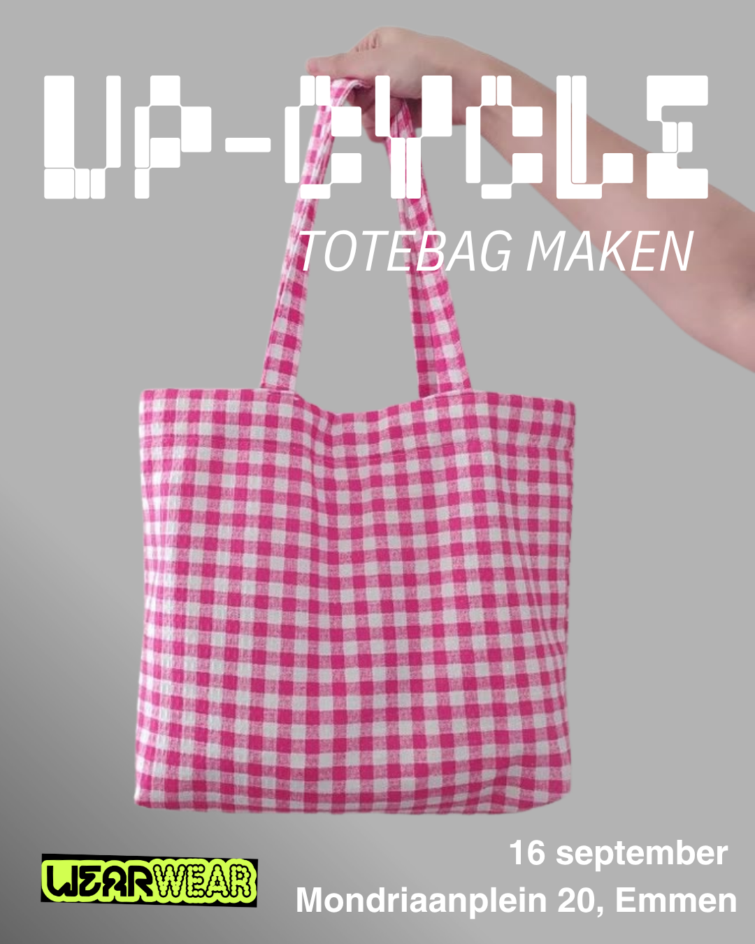 Maak je eigen totebag! 🧵✨